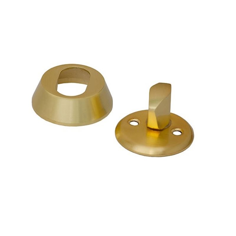CYLINDER ESCUTCHEON SET AN 256-8mm BRASS