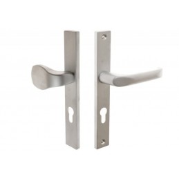 HANDLE WITH PULL SATIN CHROME 240x32mm