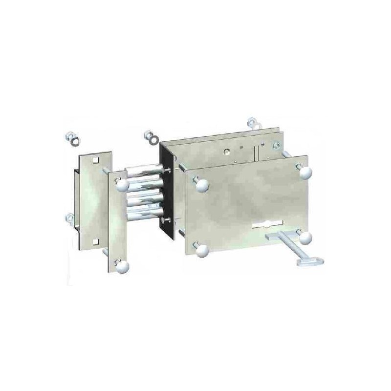 RIM LOCK FOR GARAGE AND GATE DOORS (for right handed doors)