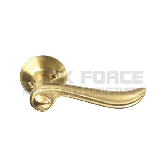 DOOR HANDLE ASSA 6638 SATIN BRASS