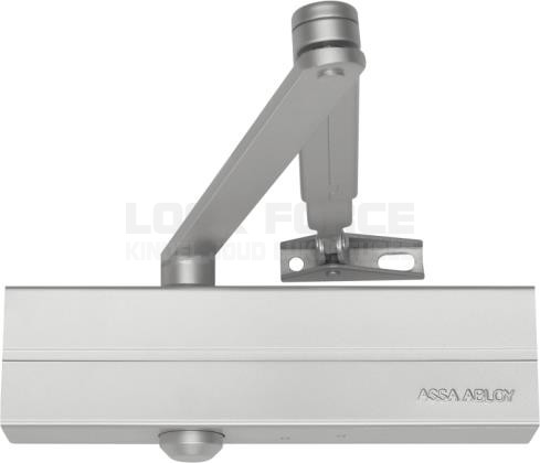 DOOR CLOSER ASSA DC140 BC WITH ARM SILVER