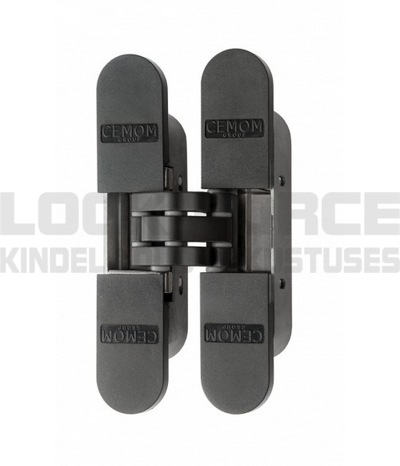 UNIVERSAL CONCEALED HINGE CEMOM ESTETIC 40/A 9005 BLACK EPOXY