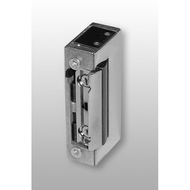 ELECTRIC STRIKE EV1411RF 12VDC, ADJUSTABLE, CLOSING WITH VOLTAGE, 16MM