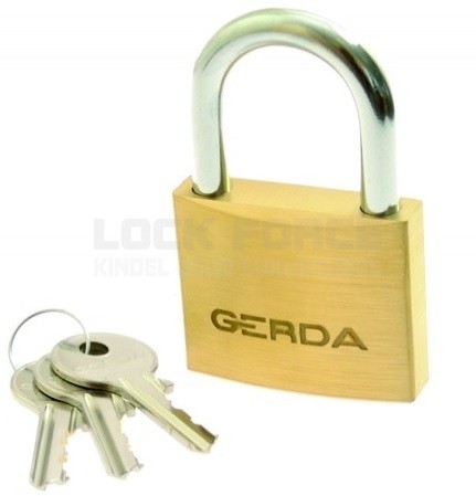 PADLOCK GE 30 MM, BRASS
