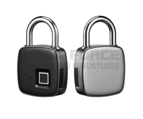 FINGERPRINT PADLOCK HALKE P3 BLACK