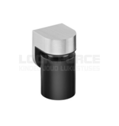 MAGNETIC DOOR HOLDER Ø35x60 MM JNF IN.13.186 STAINLESS STEEL/BLACK RUBBER