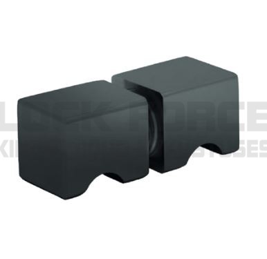 DOOR KNOB 27x27 CDA MODENA KH25-30BL