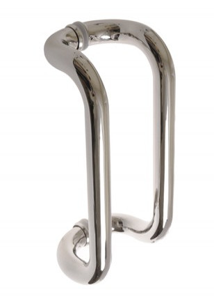 DOOR PULL 138-300/25 STAINLESS STEEL/POLISHED
