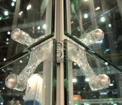TWO ARMS SUPPORT AT 90° M-AS07-A TRANSPARENT