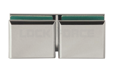 SHOWERBOX CLAMP WALL TO GLASS 180° CDA BOLOGNA PC402 SATIN CHROME