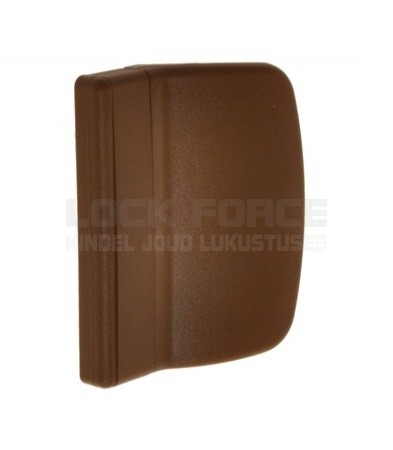 DOOR PULL FOR BALCONY DOORS, LIGHT BROWN