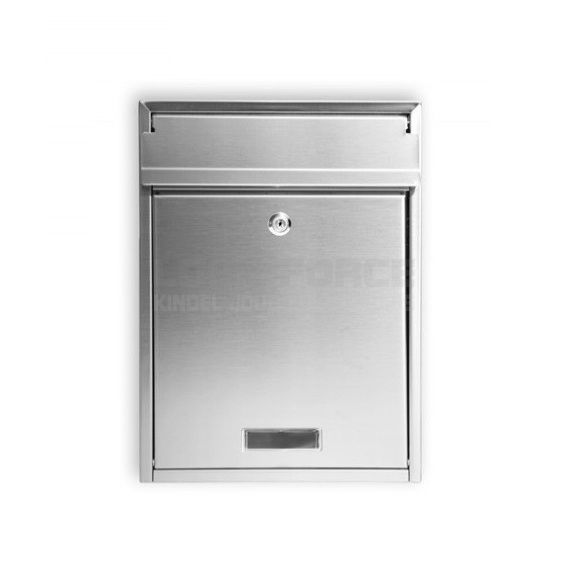MAILBOX ANTIQUE STAINLESS STEEL