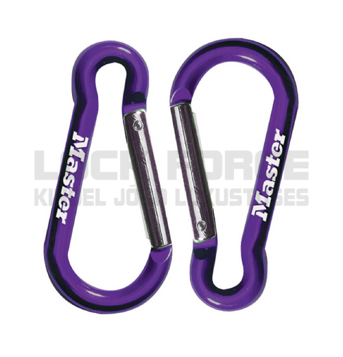 KEY RING CARABINER MASTER ASSORTED COLORS