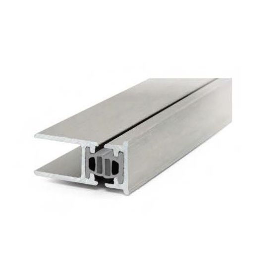 SET: ALU PROFILES WITH THE MAGNETIC STRIP, GLASS-WALL AND GLASS-GLASS INSTALL. 90°, GLASS 8 MM CDA TODI DOCCIA SHMSD-SET PC, 2300 MM