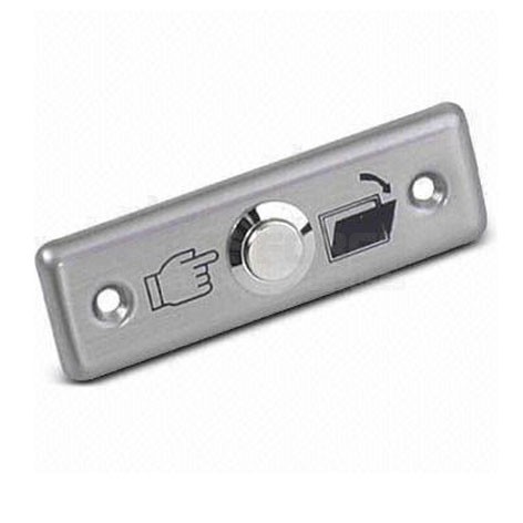 EXIT BUTTON 92x30 MM, 3A 36VDC MAX