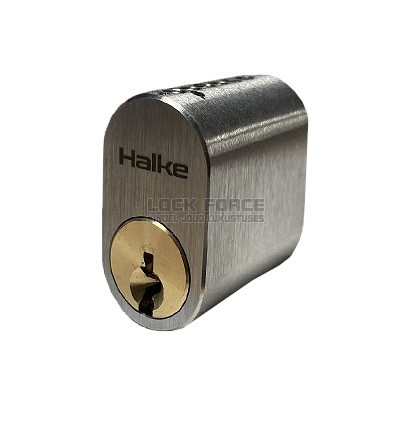 OVAL CYLINDER HALKE T601 SATIN CHROME