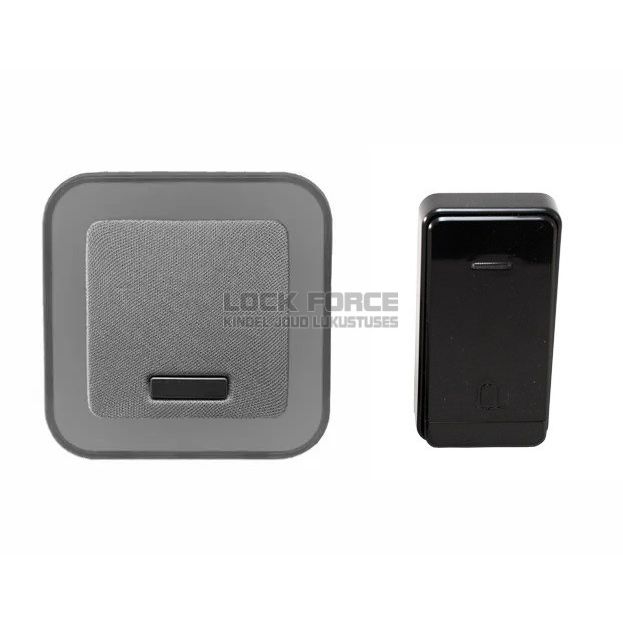 WIRELESS DOORBELL WITHOUT BATTERY R595P-E, GREY