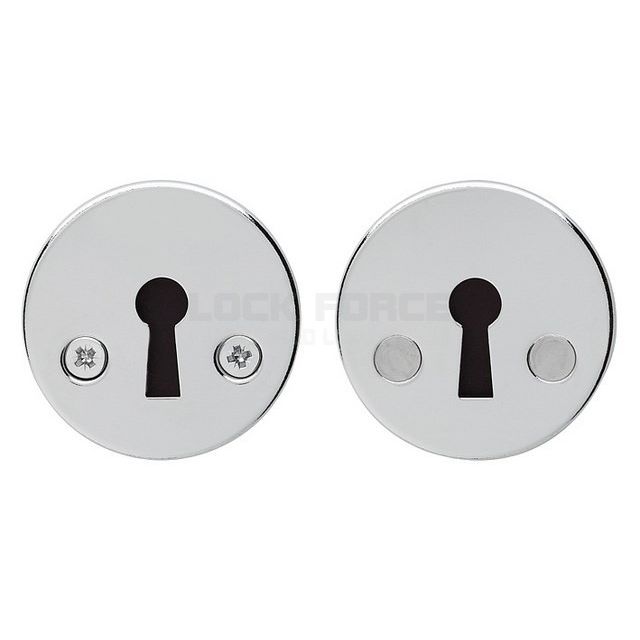ESCUTCHEON ABLOY 001A SATIN CHROME