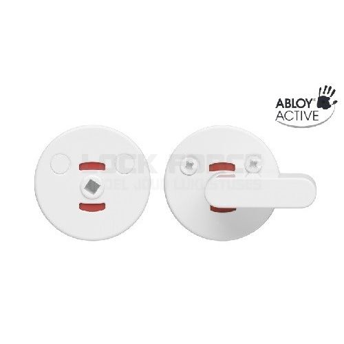 TURN KNOB 0340 AL/WHITE