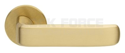 DOOR HANDLE ABLOY CONSUL 110-007 SATIN BRASS, 40-60 MM DOOR