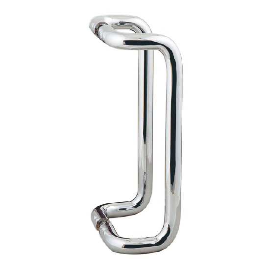 DOOR PULL 138/160 LK BRASS/CHROME