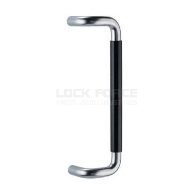 DOOR PULL ABLOY PARLAMENT 220-30/1100 LK BRASS/SATIN CHROME/ BLACK