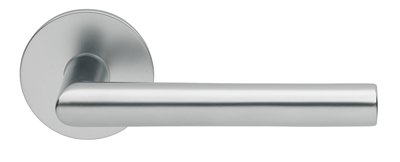 DOOR HANDLE ABLOY PRESTO 3-16SS/007 BRASS/SATIN CHROME, 40-60 MM DOOR