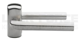 DOOR HANDLE ABLOY INOXI 3-19S/0650 STAINLESS STEEL, 40-60 MM PROFILE DOOR