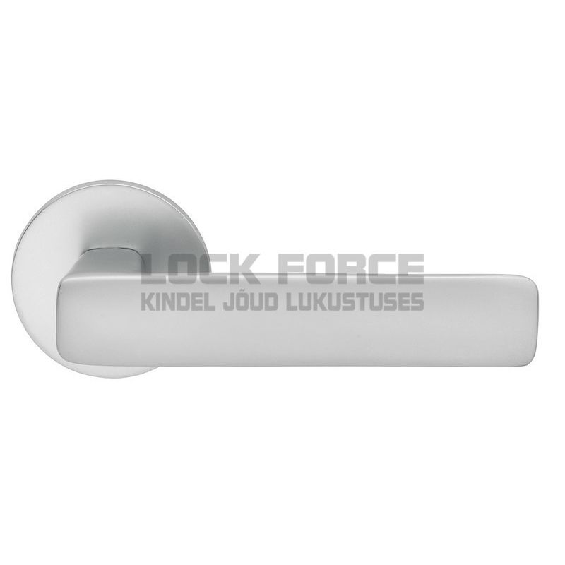 DOOR HANDLE ABLOY FORUM 4-042 BRASS/SATIN CHROME, ... MM DOOR