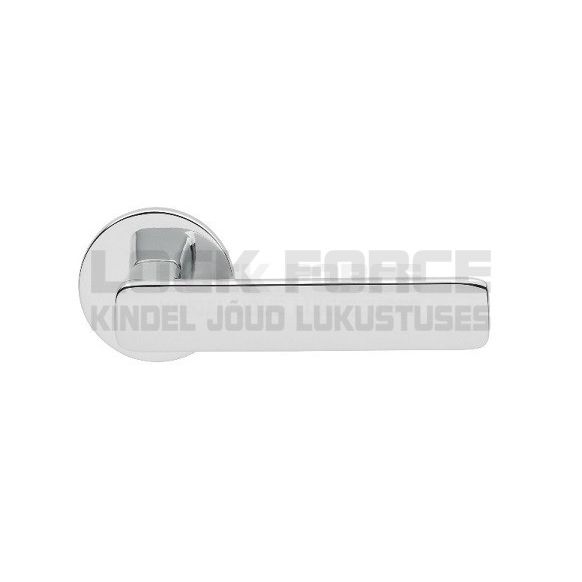 DOOR HANDLE ABLOY FORUM 4-042 BRASS/CHROME, 35-40 MM DOOR