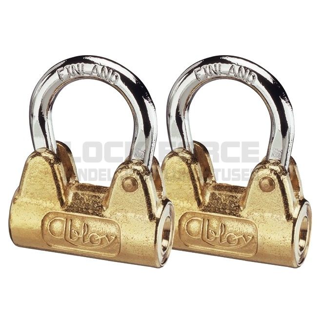 PADLOCK SET ABLOY 2x3020 CLASSIC, BRASS