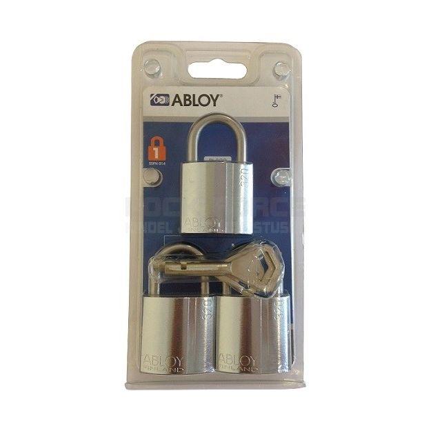 PADLOCK ABLOY 320-20 CLASSIC (3 locks on one key)