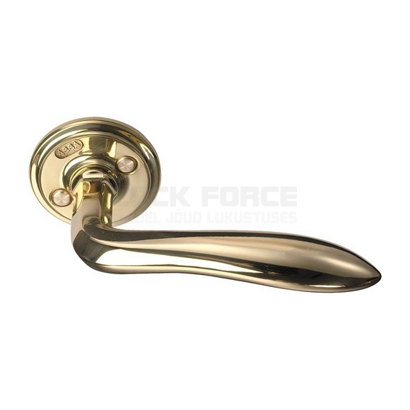 DOOR HANDLE ASSA 1918 POLISHED BRASS