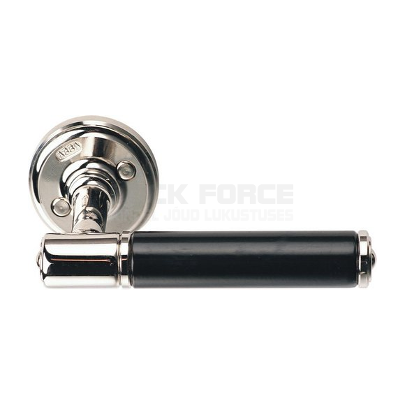 DOOR HANDLE ASSA 1930 NICKEL/BLACK