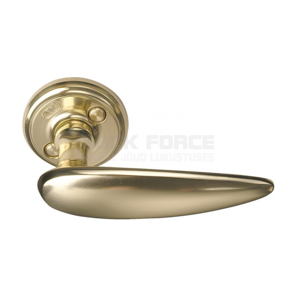 DOOR HANDLE ASSA 1935 POLISHED BRASS