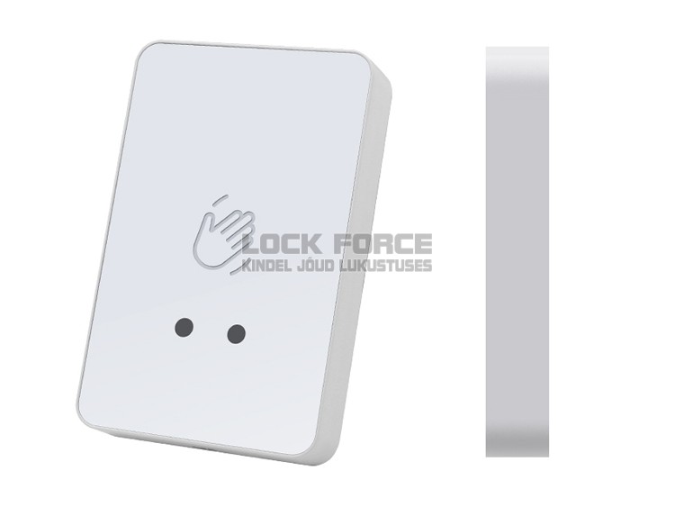 TOUCHLESS EXIT BUTTON H70PB LED 115x70x14, 12/24V DC