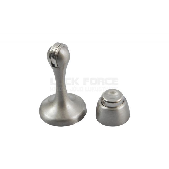MAGNETIC DOOR STOP NICKEL SATIN