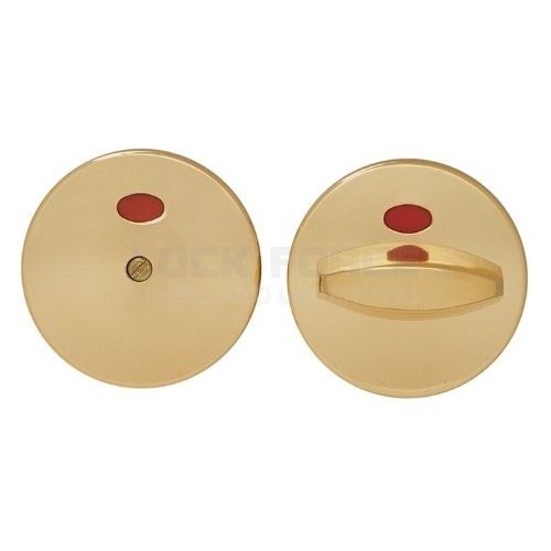 TURNING KNOB ABLOY LH002 WC POLISHED BRASS