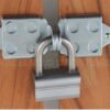 ADJUSTABLE PADLOCK HASP 75 MM