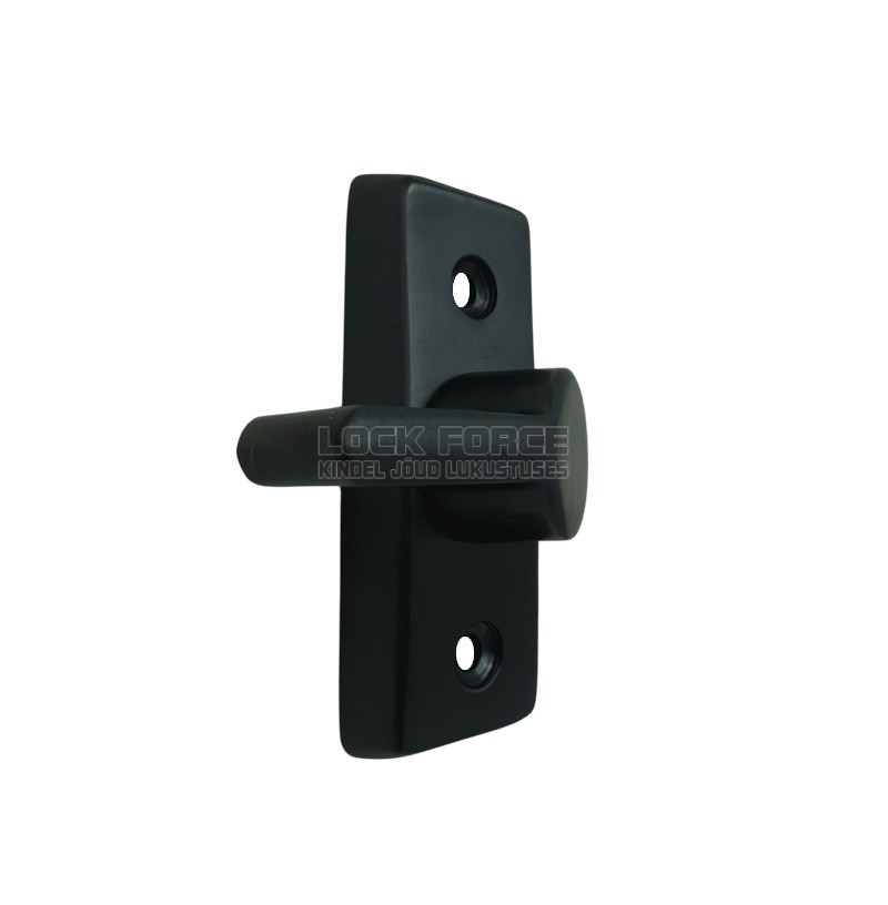 PROFILE DOOR ACCESSORY SET HALKE HAP641 STAINLESS STEEL/BLACK PVD