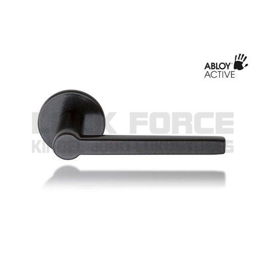 DOOR HANDLE ABLOY TUNNE 3-007 BRASS/BLACK, 40-60 MM DOOR