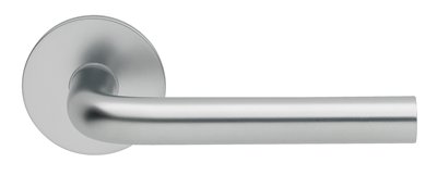 DOOR HANDLE ABLOY 3-16S/007 BRASS/ SATIN CHROME, 40-60 MM DOOR