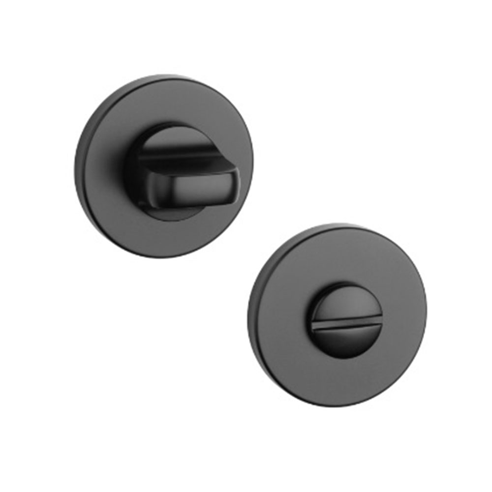 Valnes WC-nupp Slim 4/6 mm – Must