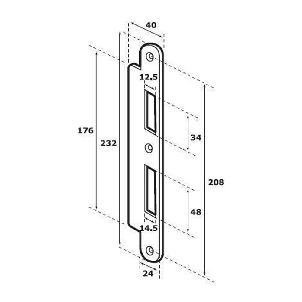 Abloy EA322 Vasturaud (Vana 4622 )