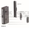 VERTICAL LOCK KEY-KEY WITH MAGNETIC LATCH COLCOM 622E10-02 SATIN ANODIZED
