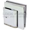 BOTTOM HYDRAULIC HINGE, STOP AT 0° +90° -90° COLCOM TRILOBA 8201-05 BLACK