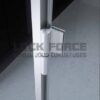 FREE HINGE WALL TO GLASS COLCOM EVO FRAME 835E10NSOL-02 SATIN ANODIZED, LEFT