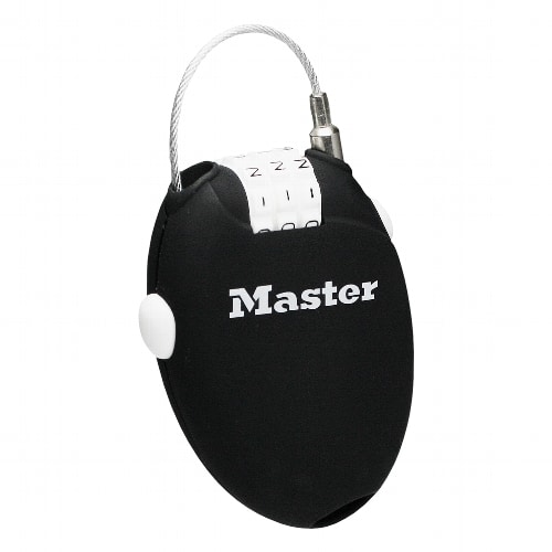 Master Lock 4603 sissetõmmatav kaabel koodiga