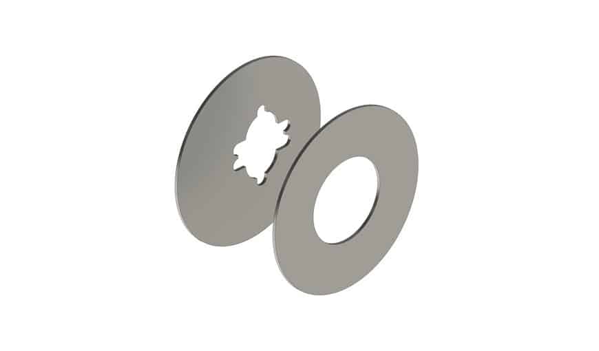 Abloy LA201 ebasümmeetriline katteplaat