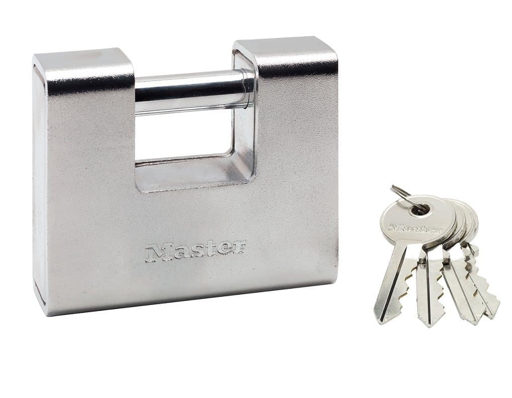 Master Lock 690 tabalukk kaetud sangaga, 90 mm
